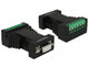 DeLOCK 87686 kabel kønsskifter RS-232 RS-422/485 Sort
