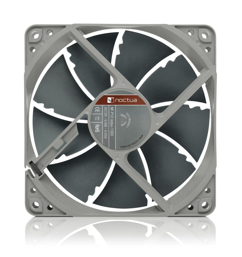 Noctua NF-P12 REDUX-1300 Computerkabinet Ventilator 12 cm Sort 1 stk