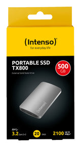 Intenso TX800 500 GB USB Type-C USB 3.2 Gen 2x2 Anthracit