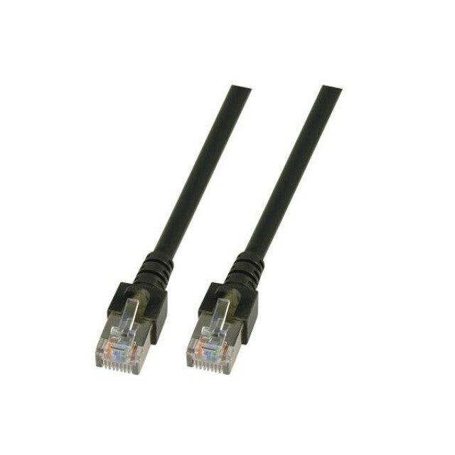 EFB Elektronik RJ45 S/FTP Cat5e netværkskabel Sort 0,5 m SF/UTP (S-FTP)