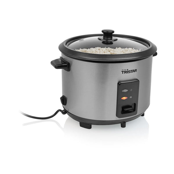 Tristar RK-6148 riskoger 1,8 L 700 W Sort, Sølv
