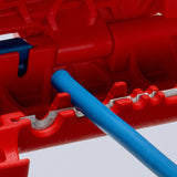 Knipex ErgoStrip kabelstripper Blå, Rød