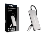 Conceptronic HUBBIES17G interface hub USB 3.2 Gen 2 (3.1 Gen 2) Type-C 10000 Mbit/s Grå