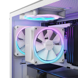 NZXT T120 RGB Processor Luftkøler 12 cm Hvid 1 stk