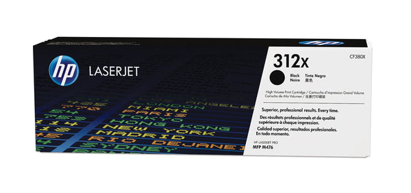 HP 312X LaserJet-tonerpatron med høj kapacitet, sort