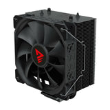 Savio SAVGCOFROSTBLACKX2 Computerkabinet Køleplade/køler 12 cm Sort 1 stk