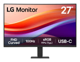 LG 27U421A-B computerskærm 68,6 cm (27") 1920 x 1080 pixel Fuld HD LED Sort