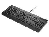 Lenovo Smartcard Wired keyboard II tastatur Kontor USB Tysk Sort