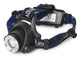 Entac EHL-ZOOM-5W-ALU lommelygte Sort Hovedbånd lommelygte LED