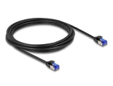 DeLOCK 80229 netværkskabel Sort 3 m Cat6a F/UTP (FTP)