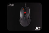 A4Tech X-7120 mus Spil Ambidextrous USB Type-A 2000 dpi