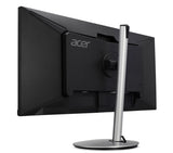 Acer CB342CU computerskærm 86,4 cm (34") 3440 x 1440 pixel UltraWide Quad HD LCD Sort, Sølv