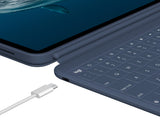 Logitech Rugged Combo 4c QWERTZ Tysk Smart Connector Blå