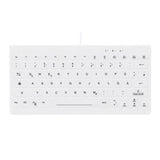 Contour Design Active Key AK-C4112 tastatur Medicinsk USB QWERTZ Tysk Hvid