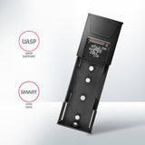 Axagon EEM2-GTS2 drevkabinet SSD kabinet Sort M.2