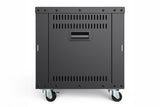 Digitus DN-48000 stativ 8U Fritstående reol Sort