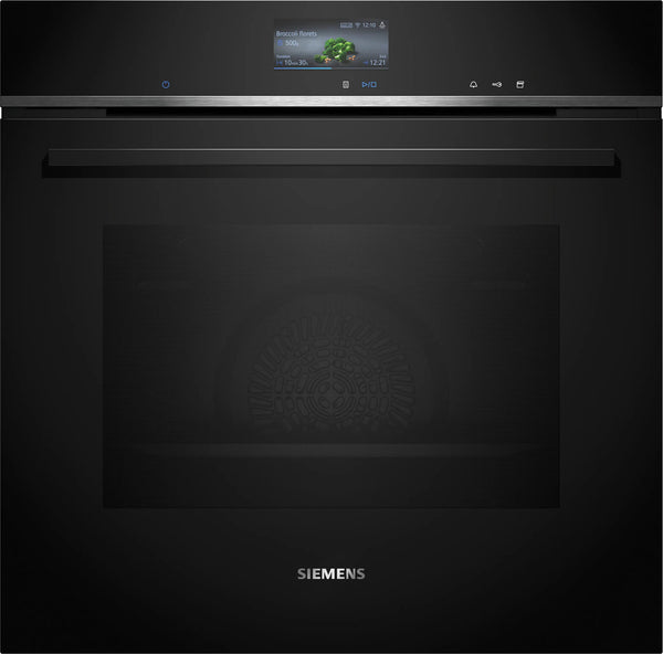 Siemens iQ700 HS736G1B2 ovn 71 L Sort, Rustfrit stål