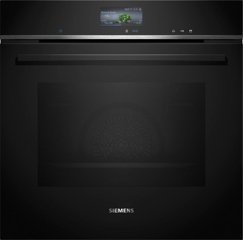 Siemens iQ700 HS736G1B2 ovn 71 L Sort, Rustfrit stål