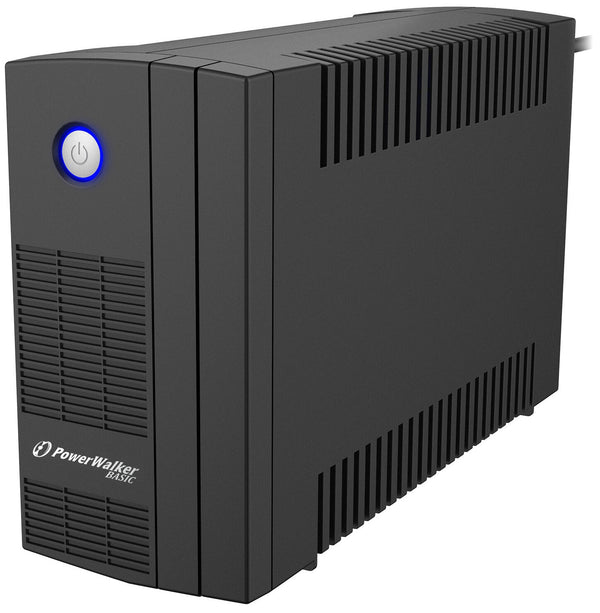 PowerWalker Basic VI 650 SB UPS-enhed Interaktivt indgangsstik 0,65 kVA 360 W 2 AC stikkontakt(er)
