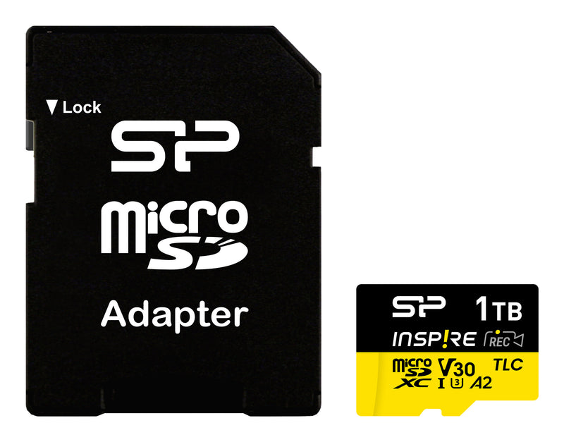 Silicon Power SP001TBSTXLA2V1NSP hukommelseskort 1 TB MicroSDXC 3D TLC NAND Klasse 10
