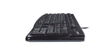 Logitech Keyboard K120 for Business tastatur Universel USB QWERTY Engelsk Sort