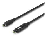 Ubiquiti UACC-Cable-USB-100W-2M-BK USB-kabel USB C 0,48 Gbit/sek. Sort, Grå