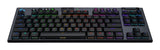 Logitech G G915 X Lightspeed tastatur Spil USB + RF Wireless + Bluetooth QWERTY US International Sort