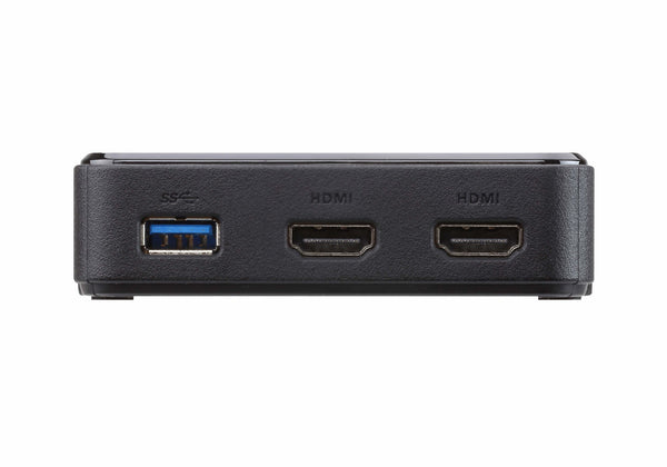 ATEN UH3233 Ledningsført USB 3.2 Gen 1 (3.1 Gen 1) Type-C Sort