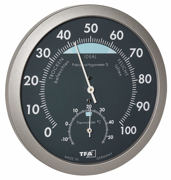 TFA-Dostmann 45.2043.51 analog vejrstation Plast