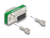 DeLOCK 66476 kabel kønsskifter D-Sub 9 pin Sølv