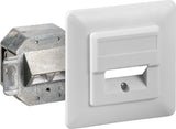 Goobay 50972 stikkontakt 2 x RJ-45 Hvid