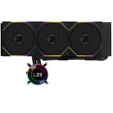 Lian Li GA II Hydroshift II LCD-C 360TL Processor Alt-i-en væskekøler 12 cm Sort 1 stk