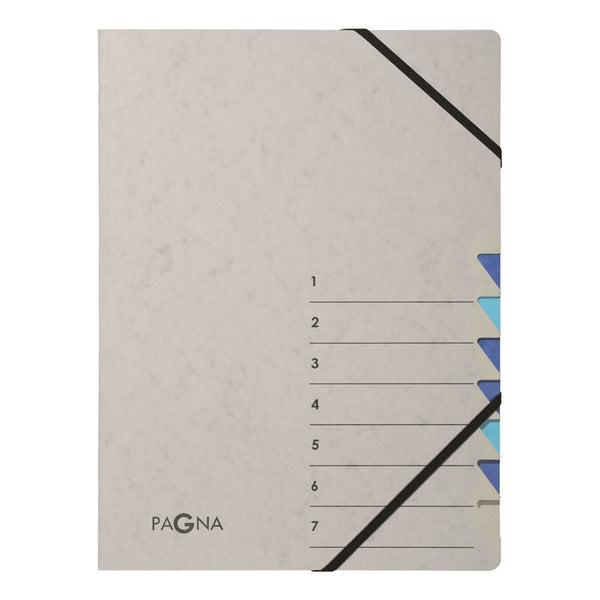 Pagna 44307-02 opdeler til bog Blå, Grå Pap A4