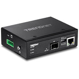 Trendnet TI-F11SFP netværksomformer til medie 1000 Mbit/s Sort