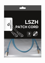 Gembird PP6A-LSZHCU-B-1M netværkskabel Blå Cat6a S/FTP (S-STP)