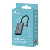 TP-Link UA440C kortlæser USB 3.2 Gen 1 (3.1 Gen 1) Type-C Grå