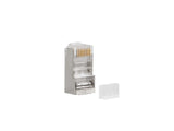 Lanberg PLS-6000 kabelsamler RJ-45 Rustfrit stål, Transparent