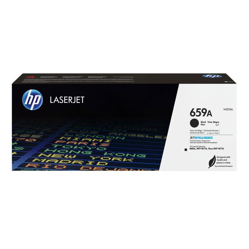 HP LaserJet Original 659A -tonerpatron, sort