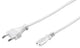 Goobay 96035 el-ledning Hvid 1,8 m CEE7/16 C7 forbinder