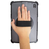 InfoCase FM-SNP-ET4X8-RHS tablet etui 20,3 cm (8") Cover Sort, Transparent