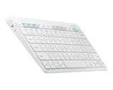 Samsung EJ-B3400BWGGDE tastatur til mobil enhed QWERTZ Tysk Bluetooth Hvid