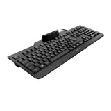 CHERRY SECURE BOARD 1.0 tastatur Kontor USB QWERTY Nordisk Sort