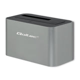 Qoltec 50315 drev dockingstation USB 3.2 Gen 1 (3.1 Gen 1) Type-A Sølv