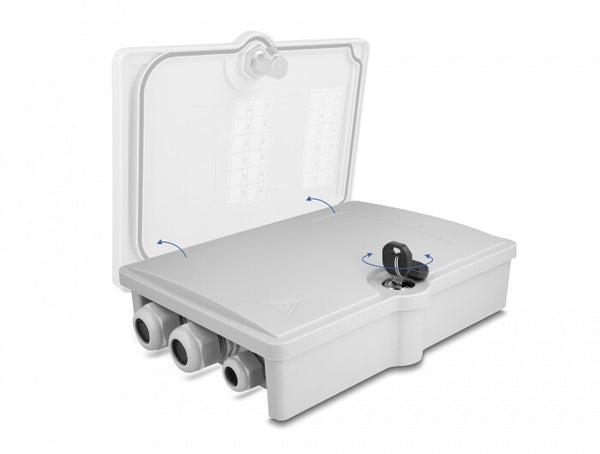 DeLOCK 87900 kabinet til fiberoptisk splejsning