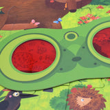 MIDEER Secret Puzzle Forest Puslespil 35 stk Dyr
