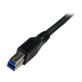 StarTech.com USB 3.0A - USB 3.0B, 1m USB-kabel USB 3.2 Gen 1 (3.1 Gen 1) USB A Micro-USB B 5 Gbit/sek. Sort