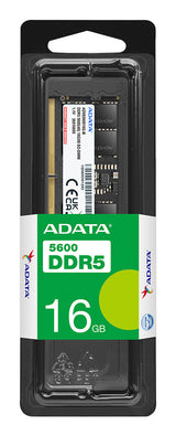 ADATA Premier hukommelsesmodul 16 GB 1 x 16 GB DDR5 262-pin SO-DIMM Fejlkorrigerende kode