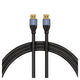 Savio CL-210 DisplayPort kabel 2 m Sort