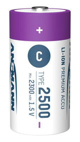 Ansmann 1313-0004 husholdningsbatteri Genopladeligt batteri C Lithium-Ion (Li-Ion)