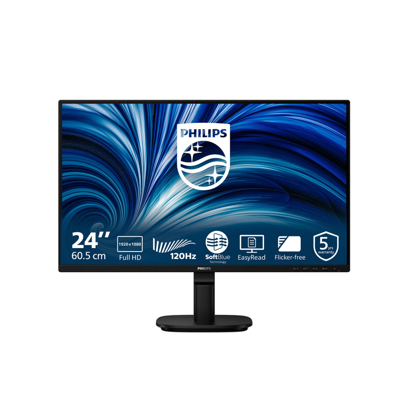 Philips 2000 series 24B2N2200/00 computerskærm 60,5 cm (23.8") 1920 x 1080 pixel Fuld HD LCD Sort